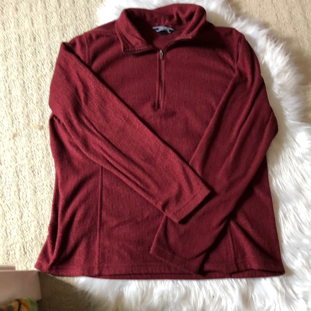 Purple lands end sweater